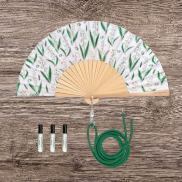 Dior Lily of the Valley Fan and Lucky - Picture 1 of 4